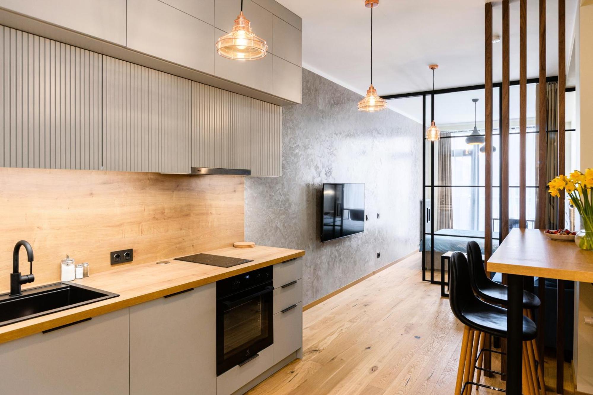 Appartement Main Street Lounge - Terrace, Free P, Self Check-in Riga